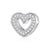 Dazzling Heart Charm | CZ