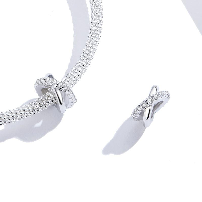 Husband and Wife Ring Charm | CZ