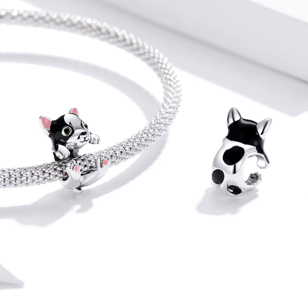 Boston terrier charm outlet for pandora bracelet