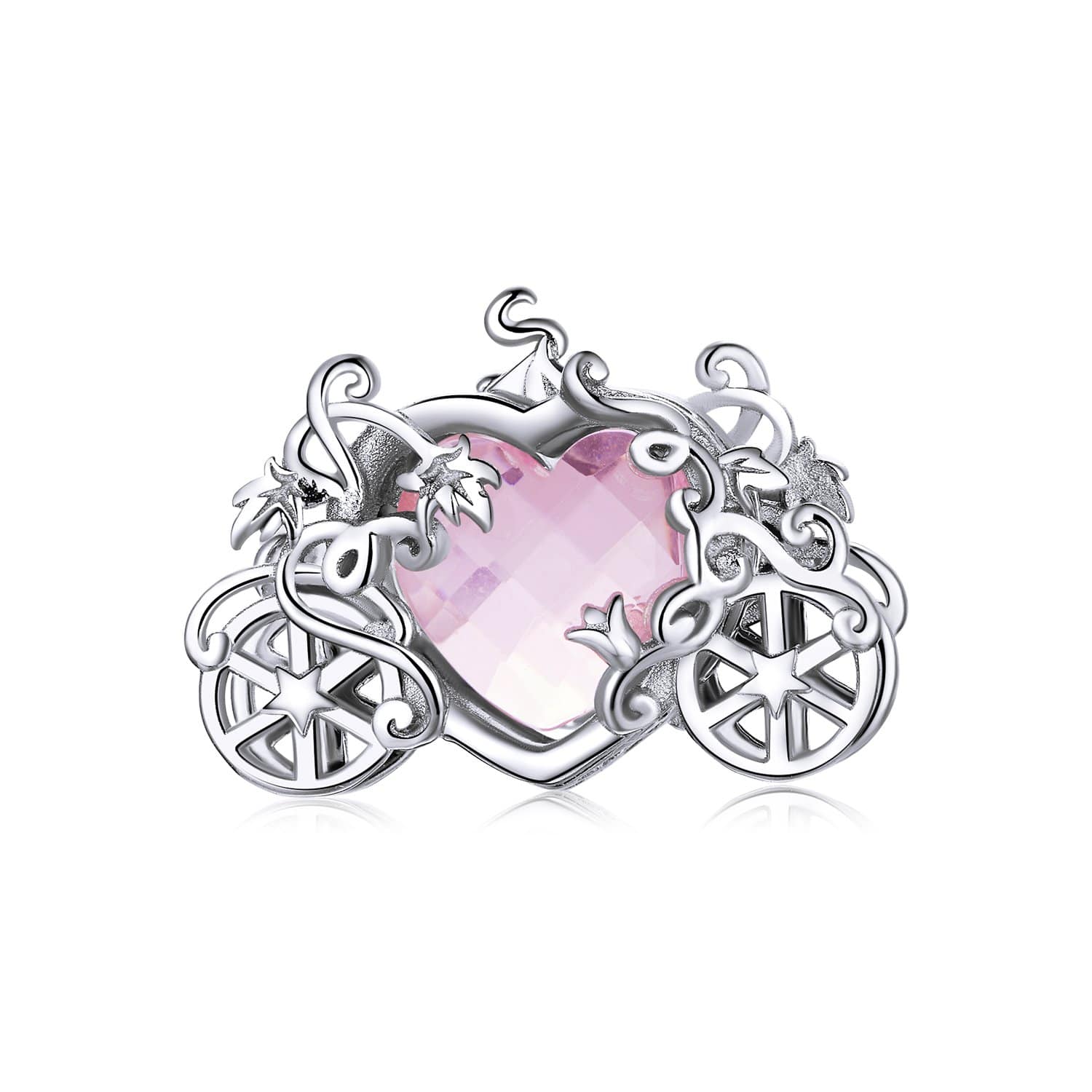 Magic Carriage Glass Charm