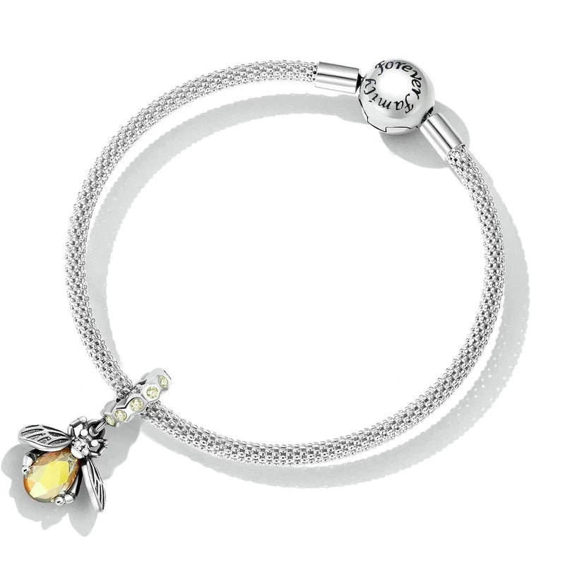 Bee Dangle Charm | CZ