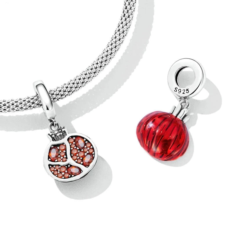 Pomegranate Dangle Charm | CZ