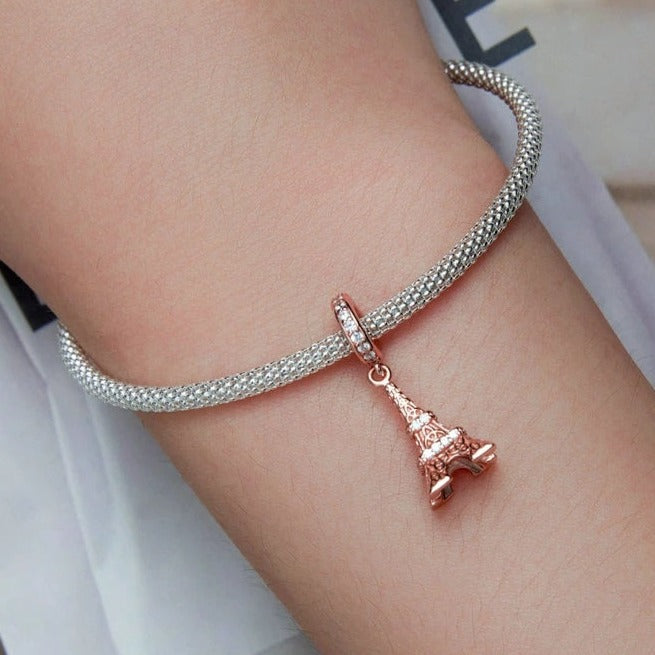 Eiffel Tower Dangle Charm | RGP CZ