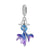 Siamese Fighter Dangle Charm | CZ EN