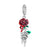 "Pushing Roses" Dangle Charm | EN