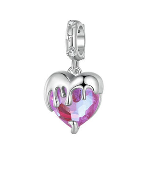 Dripping With Love Dangle Charm | CZ