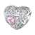 Floral Heart Charm | CZ