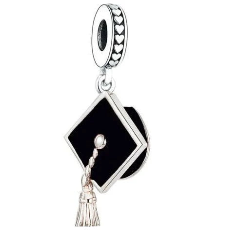 Graduation Cap Black Charm | EN