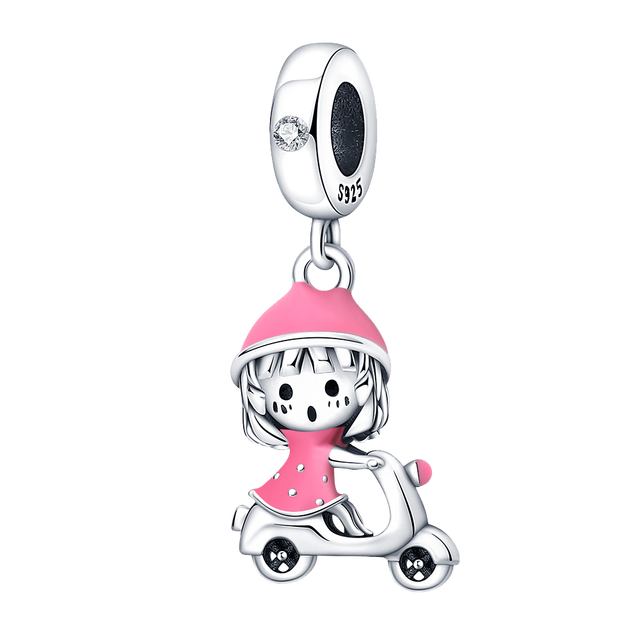 Scooter Girl Dangle Charm | EN