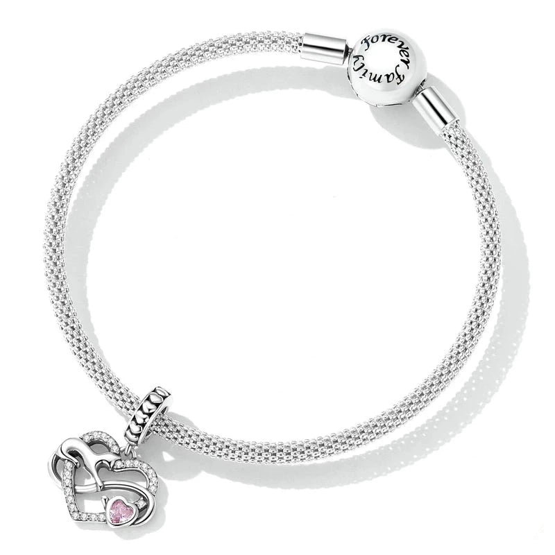 Playful Kitty Dangle Charm | CZ