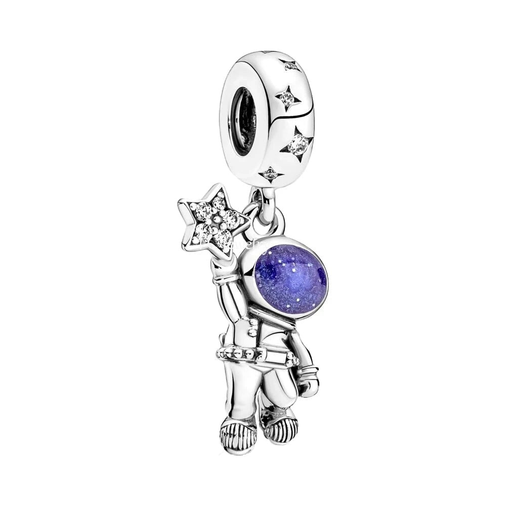 Reaching for the Stars Astronaut Dangle Charm | CZ EN
