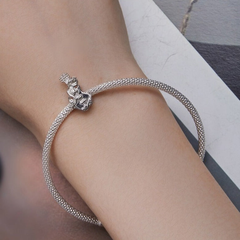 Rose &amp; Guitar Charm