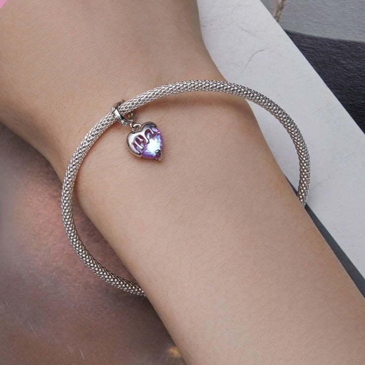 Dripping With Love Dangle Charm | CZ