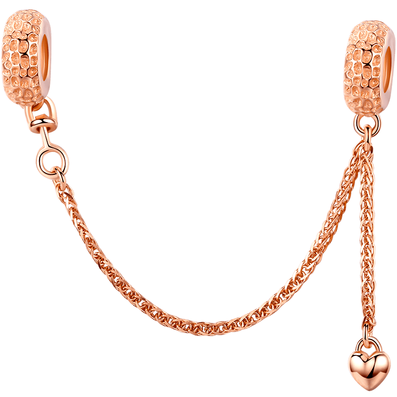 Rose gold safety chain online