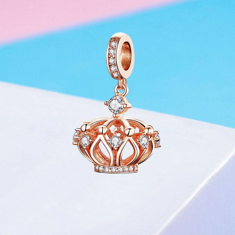 Beautiful Crown Dangle Charm | RGP CZ