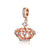 Beautiful Crown Dangle Charm | RGP CZ