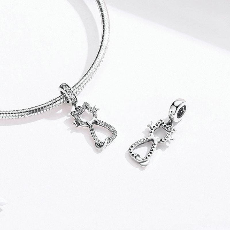 Pandora Compatible 925 sterling silver Pet Cat Dangle Charm From CharmSA Image 4