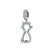 Pandora Compatible 925 sterling silver Pet Cat Dangle Charm From CharmSA Image 1