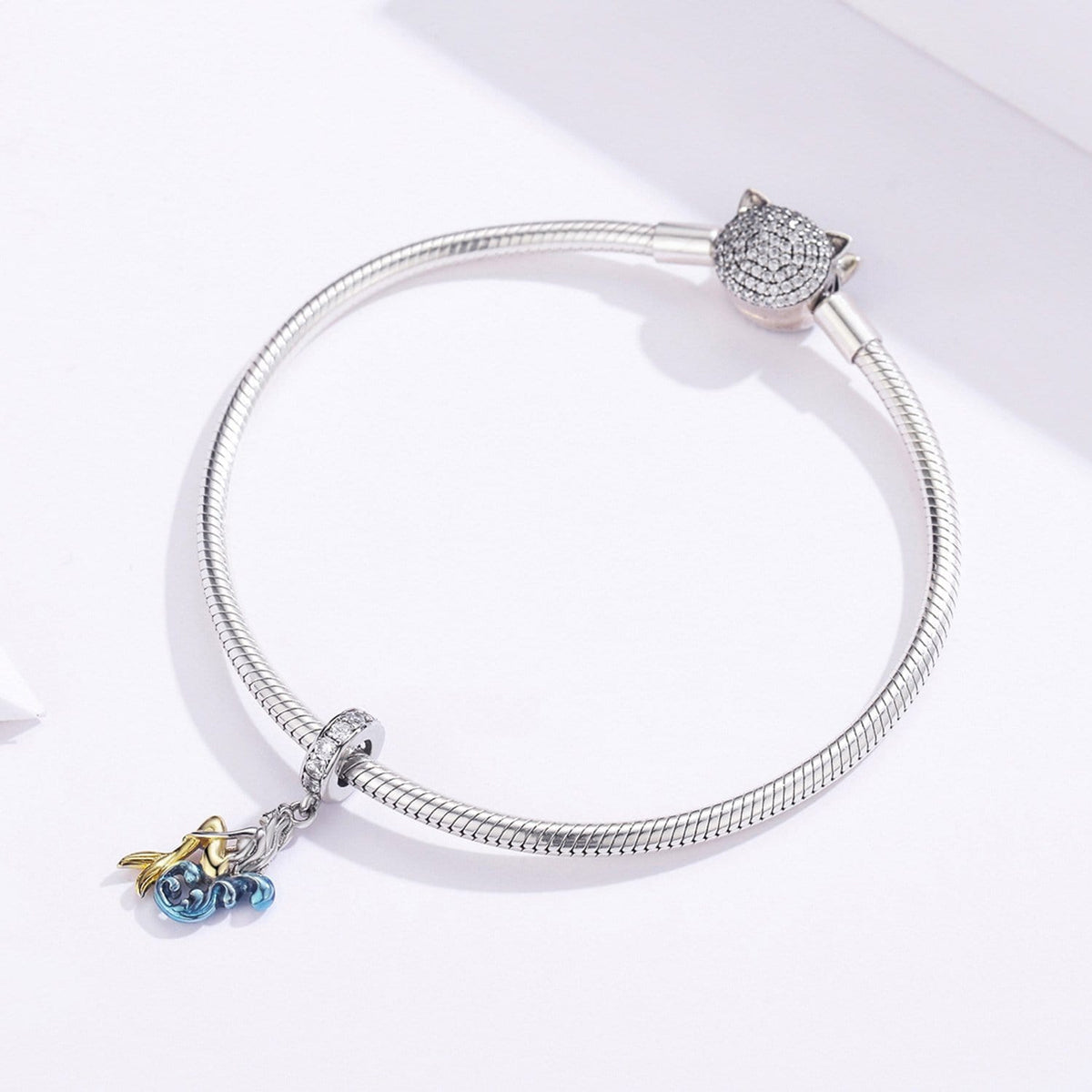 &quot;I Love These Jolly Sailor Boys&quot; Dangle Charm | GP CZ EN