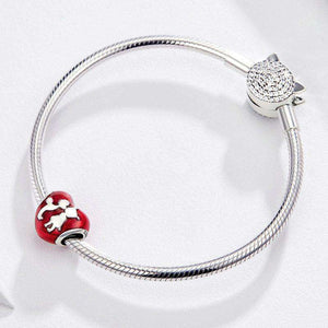 Pandora Compatible 925 sterling silver Boy and Girl Friends Charm From CharmSA Image 2