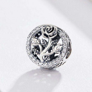 Pandora Compatible 925 sterling silver Rose Flower Charm From CharmSA Image 3