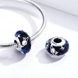 Pandora Compatible 925 sterling silver Nighty Sky Murano Glass Charm From CharmSA Image 3