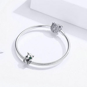 Pandora Compatible 925 sterling silver Baby Fox Metal Charm From CharmSA Image 3