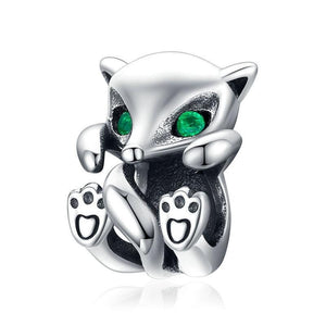 Pandora Compatible 925 sterling silver Baby Fox Metal Charm From CharmSA Image 1