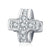 Pandora Compatible 925 sterling silver Cross Stopper Charm From CharmSA Image 1