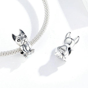 Pandora Compatible 925 sterling silver Bulldog Charm From CharmSA Image 2