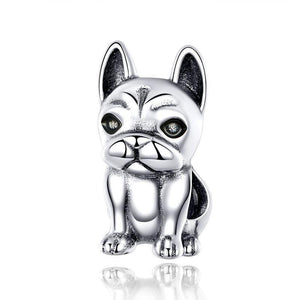 Pandora Compatible 925 sterling silver Bulldog Charm From CharmSA Image 1