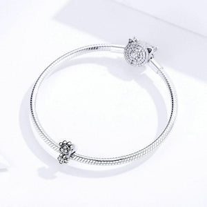 Pandora Compatible 925 sterling silver Footprint Stopper From CharmSA Image 2