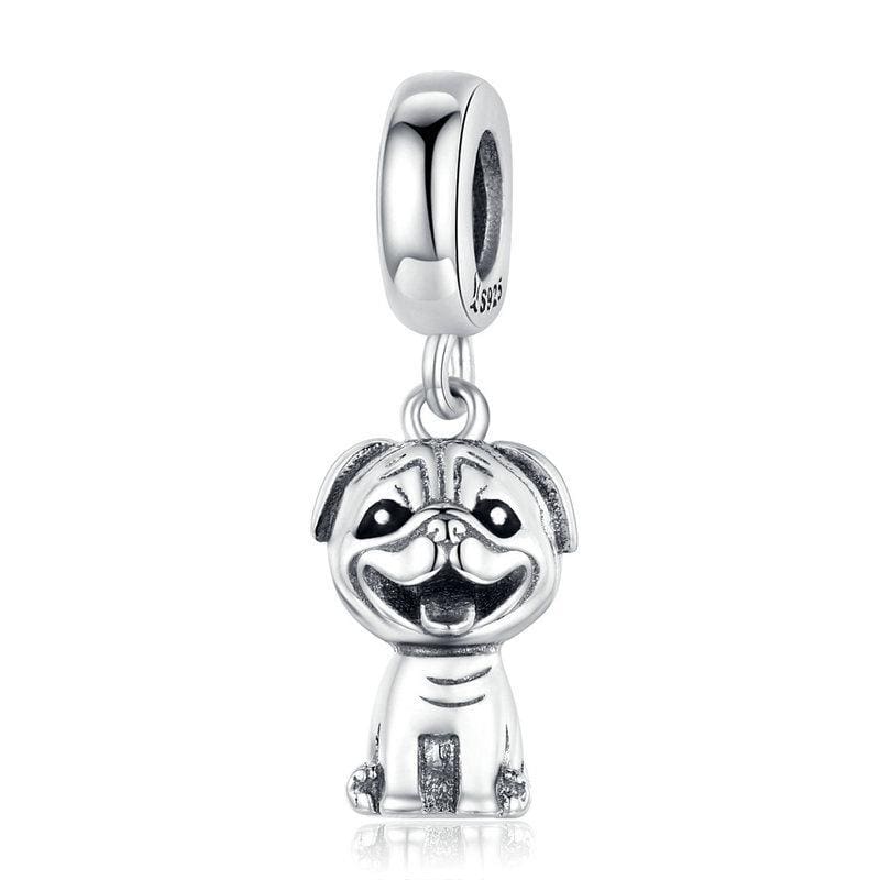 Pandora Compatible 925 sterling silver Dog Charm From CharmSA Image 1