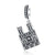 Pandora Compatible 925 sterling silver Landmark of France Charm From CharmSA Image 1