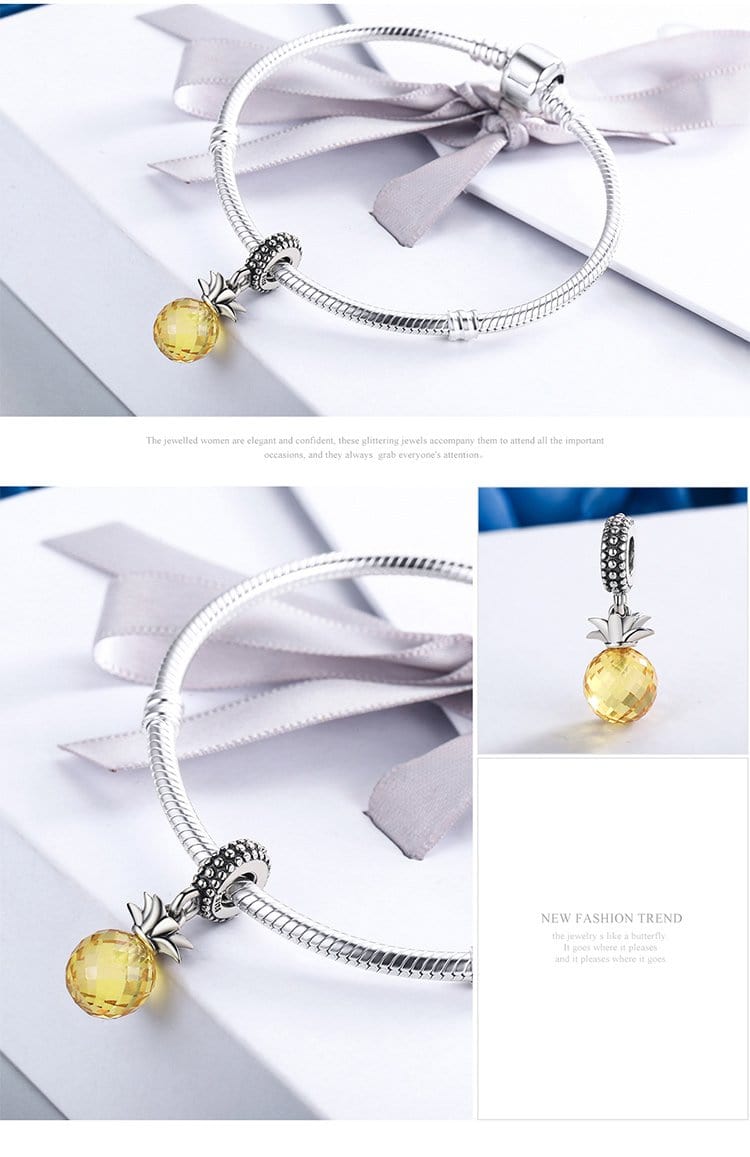 Pineapple Dangle Charm