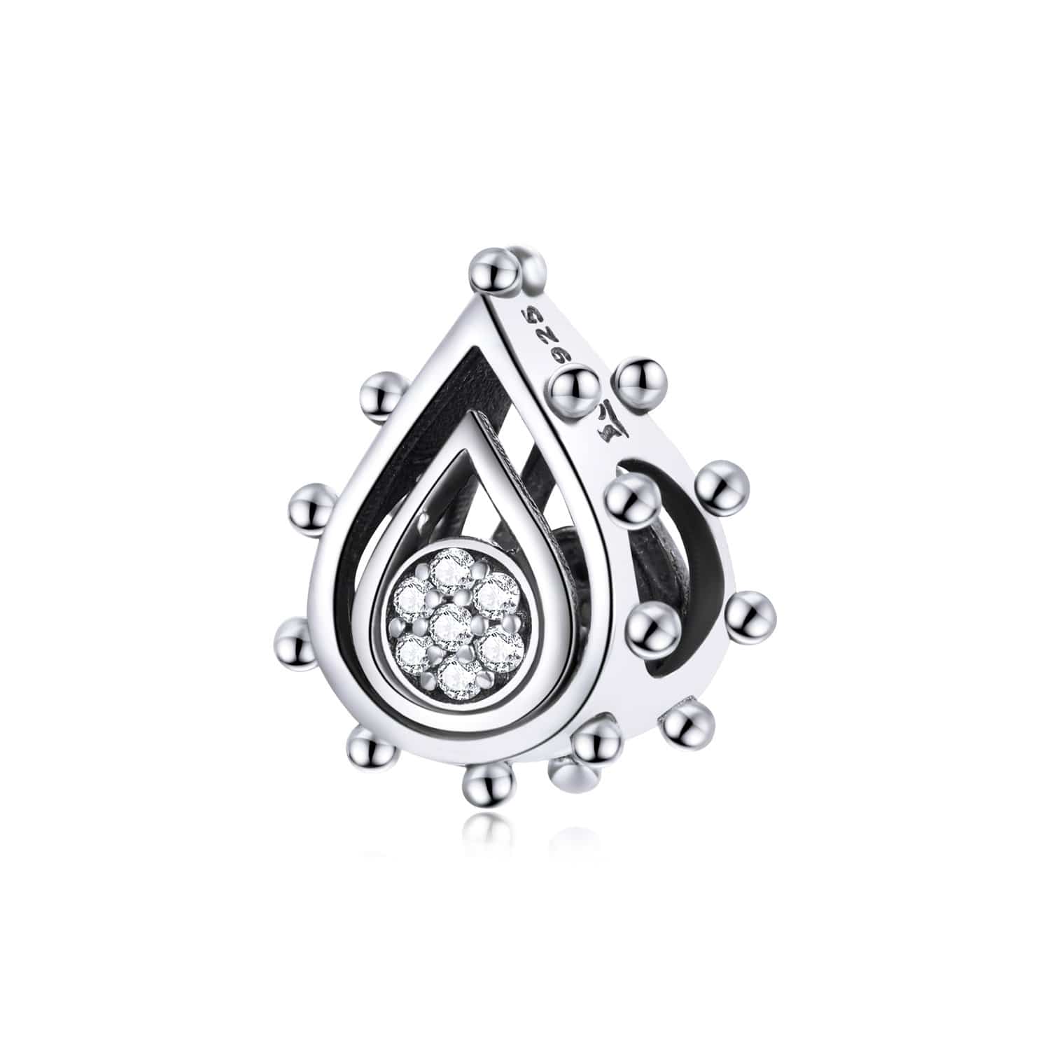 Lotus Bud Charm | CZ