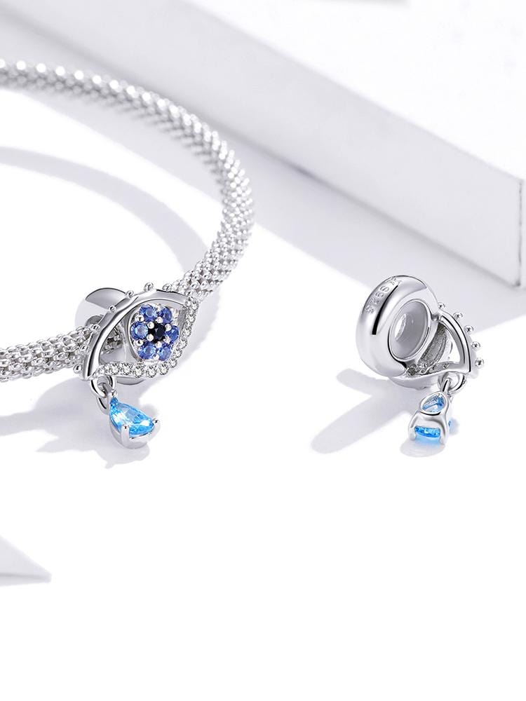 Crying Crystal Eye Charm | CZ