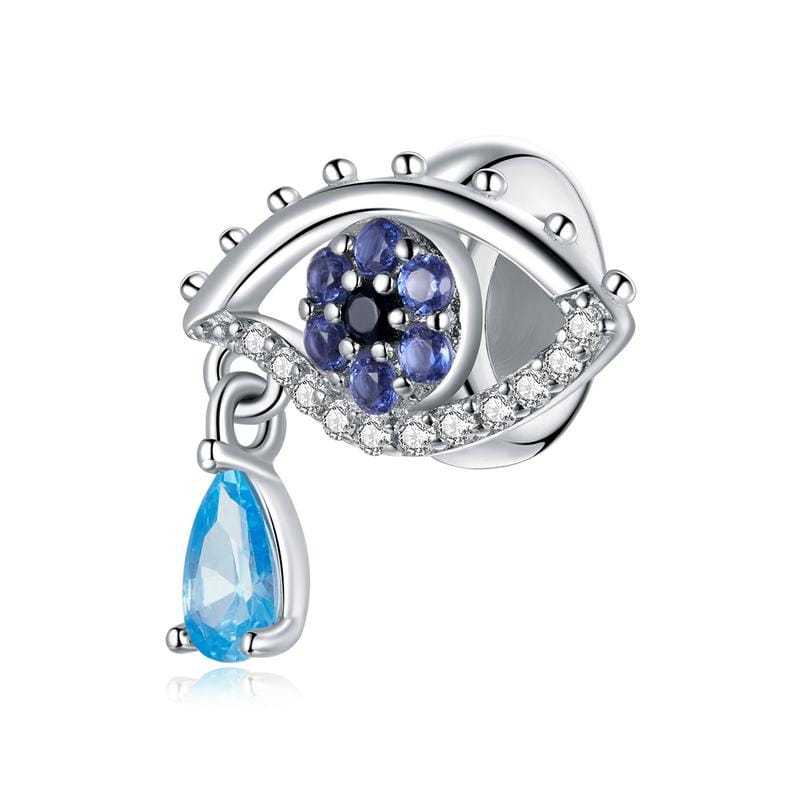 Crying Crystal Eye Charm | CZ