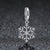 Snowflake Dangle Charm | CZ