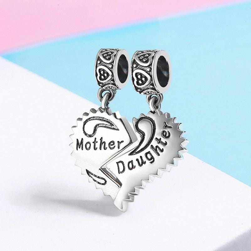 Mother Daughter Dangle Charms