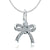 Goodluck Ribbon Dangle Charm | CZ