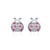 Pink Ladybug Stud Earrings From CharmSA Image 1