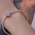 Purple Flower Charm | CZ EN