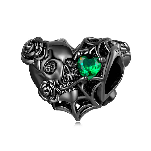 Dark Heart Charm | CZ EN