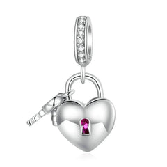3色セット BASICKS X Tachikoma Heart Charm WOSTU-100-Real-925-Sterling-