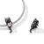 Dangling Black Cat Charm | CZ EN