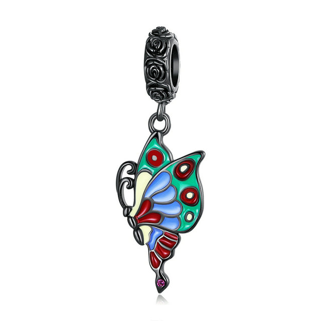 Art Deco Butterfly Dangle Charm | EN