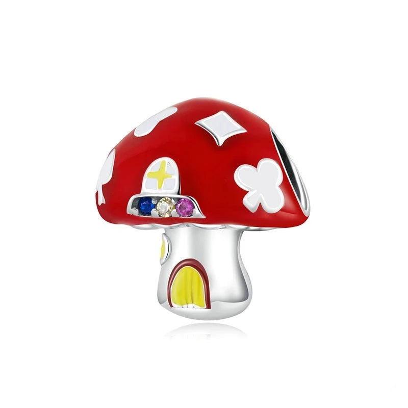 Mushroom House Charm | CZ EN