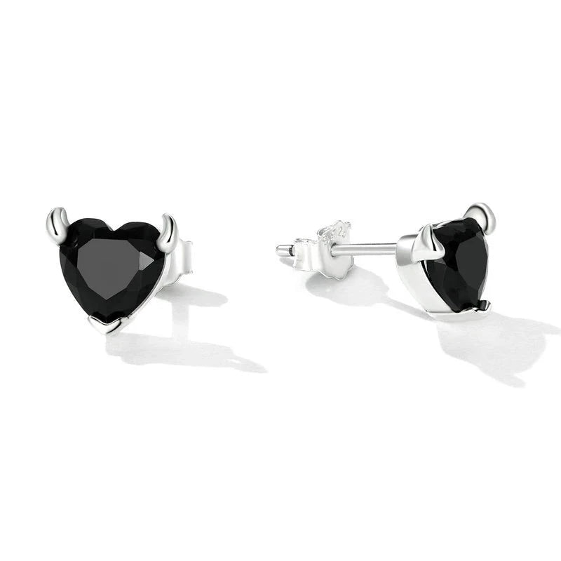 Black Devil Earrings