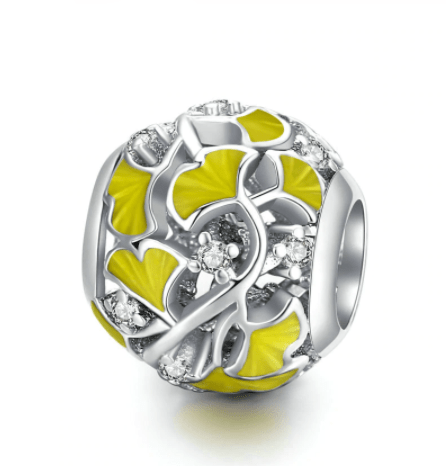 Yellow pandora clearance charm